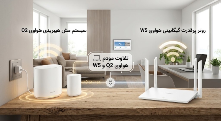 هواوی Q2 یا W5؟ کدام یک نقاط کور خانه شما را حذف می‌کند؟
