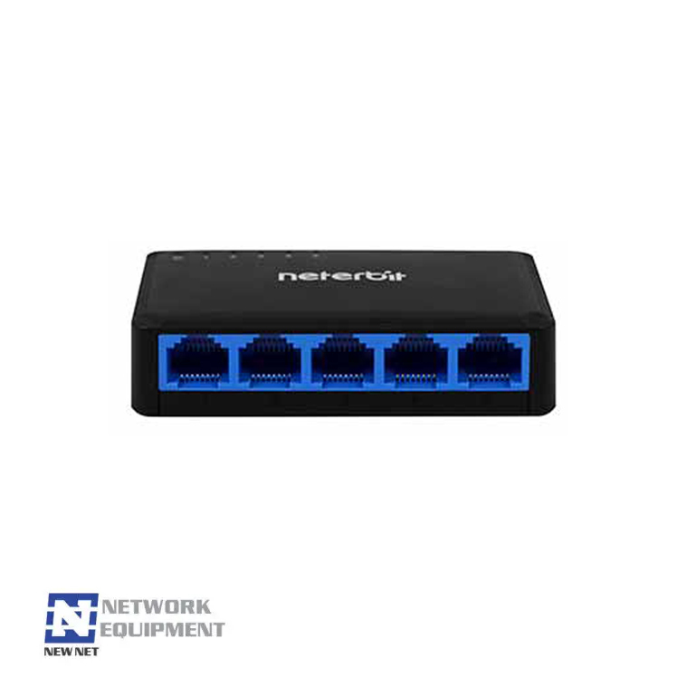 سوییچ 5 پورت نتربیت مدل Neterbit Switch NGS 1005 E C